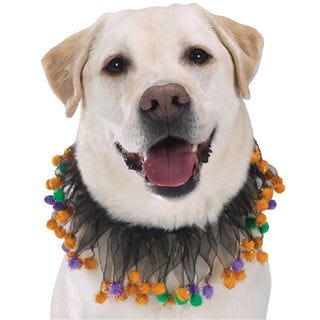 Aria Halloween Pom Pom Scrunchy