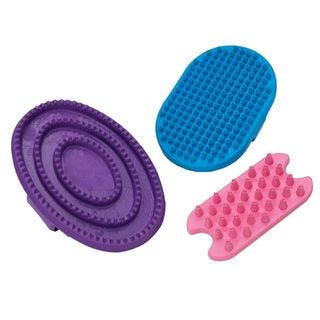 Master Grooming Tools Rubber Brushes