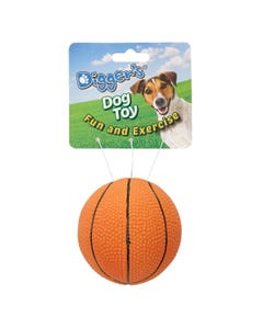 Digger's Vinyl Basketball Dog Toy
