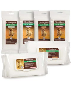 ClearQuest Bath Wipe 24Pk Bag Fresh Pet