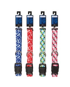 Casual Canine Pooch Patterns Dog Collars