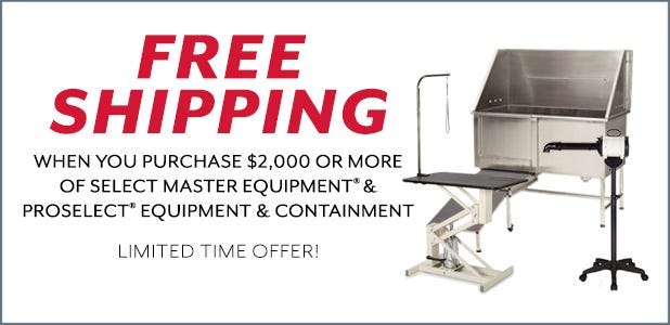 Free Shipping on Master Equipment and ProSelect Equipment. See Details.