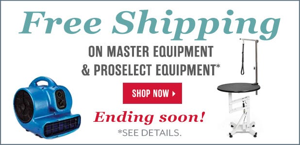 Free Shipping on Master Equipment and ProSelect Equipment. See Details.