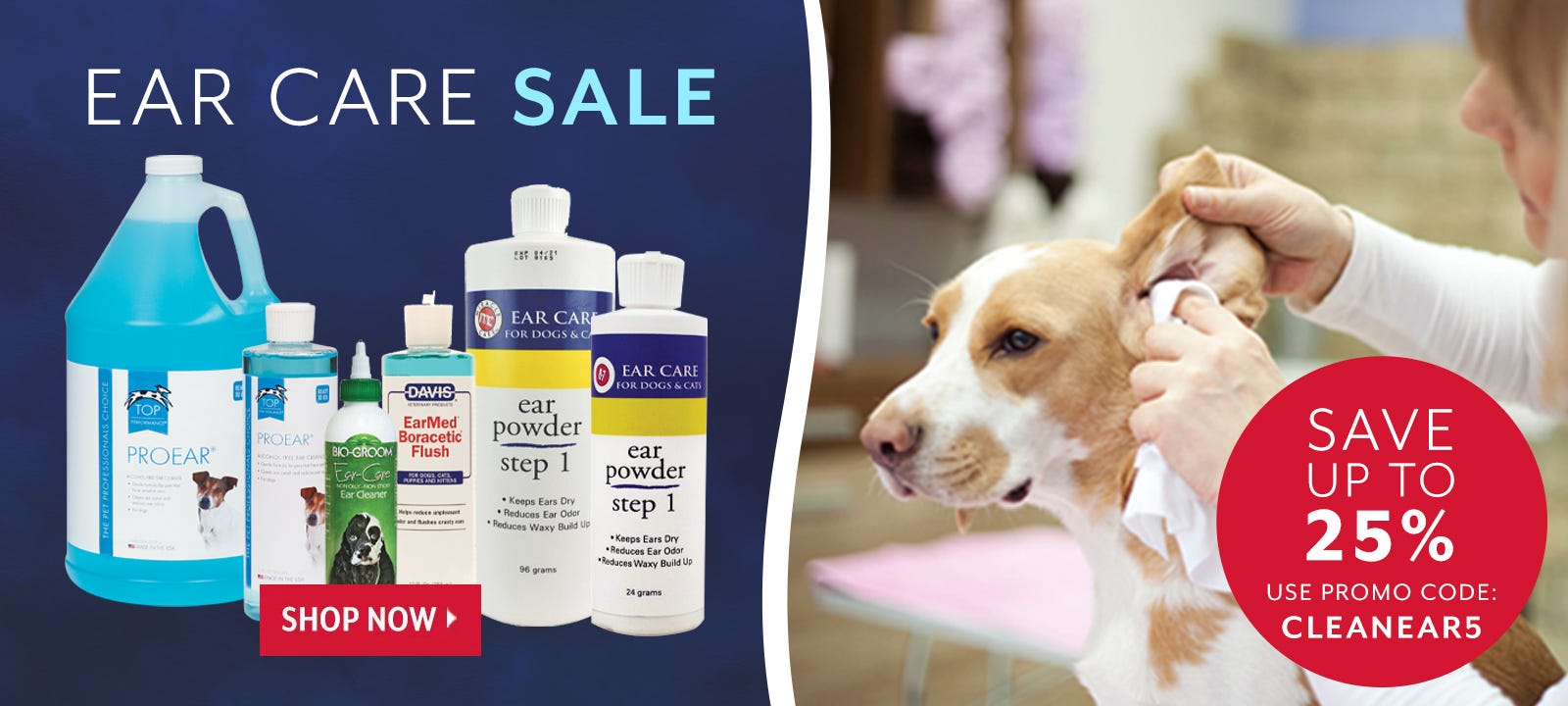 Dog Ear Care Sale