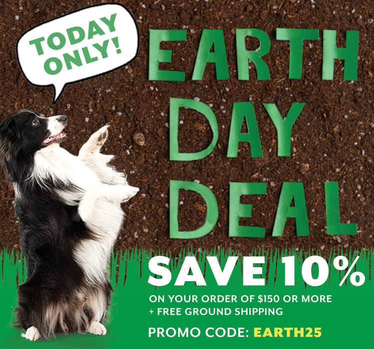 Earth Day Sale