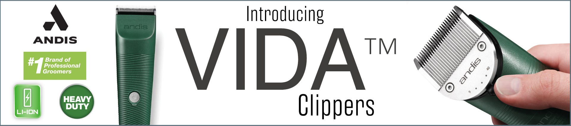 Andis Vida Adjustable Blade Clipper